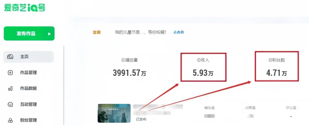 单账号收益3000+，爱奇艺搬运视频，90%人不知道的变现玩法